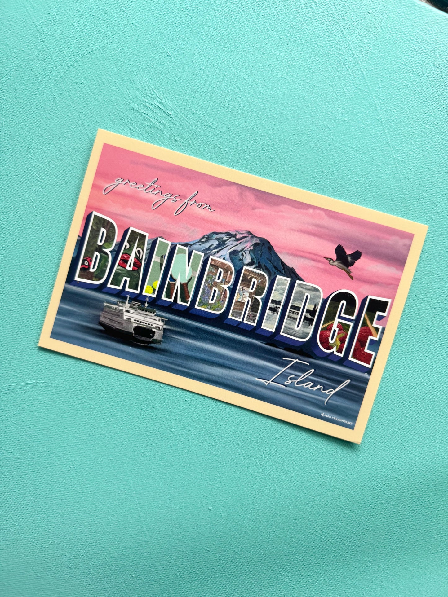 Postcard Mural Postcard