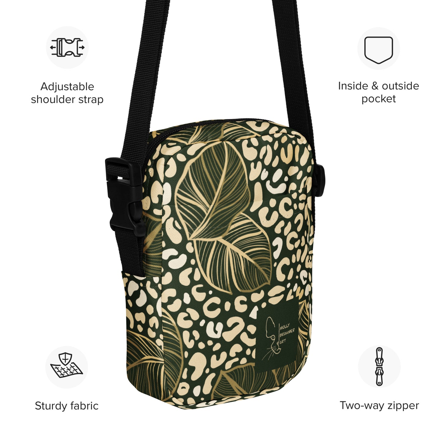 Jungle Cats Crossbody Bag