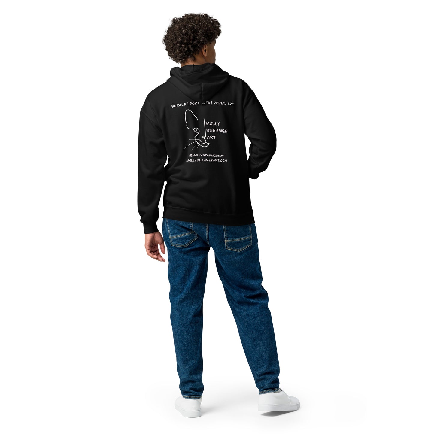 MBA Unisex heavy blend zip hoodie