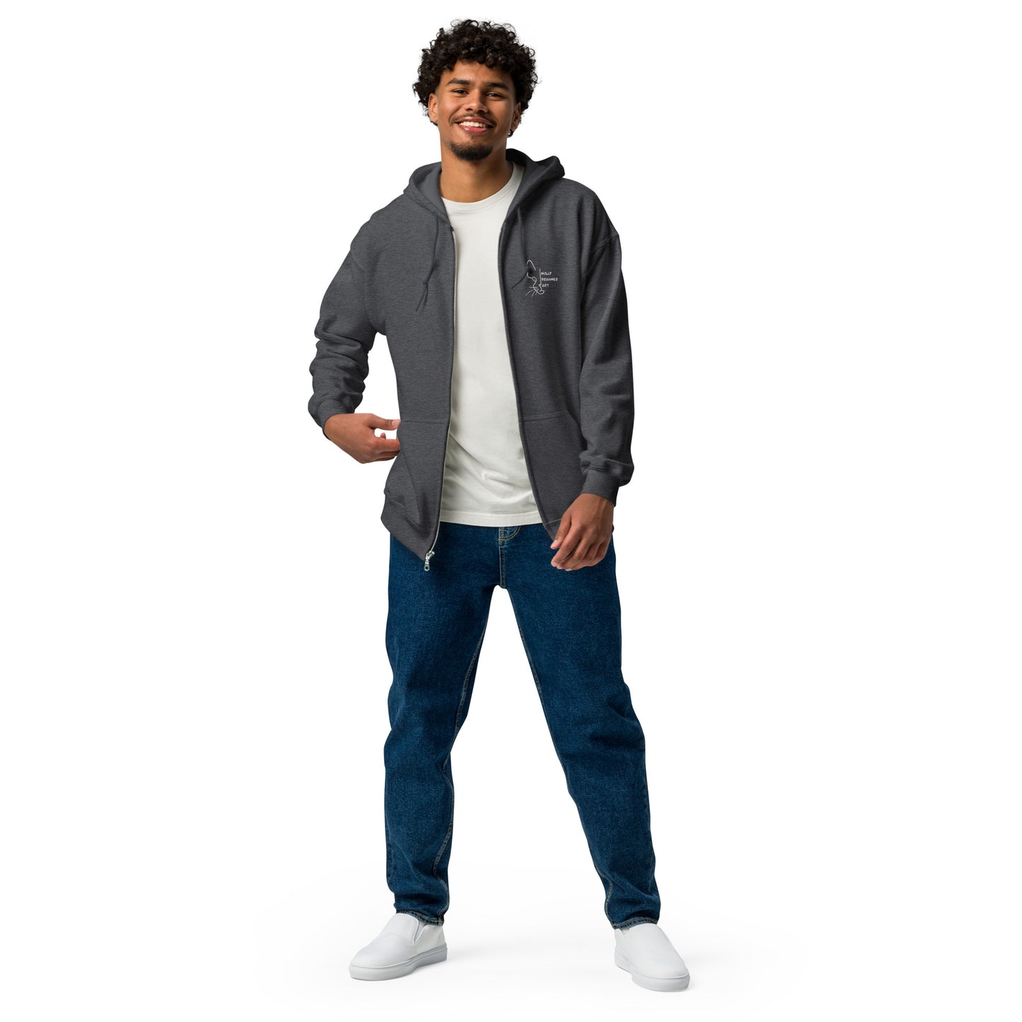 MBA Unisex heavy blend zip hoodie