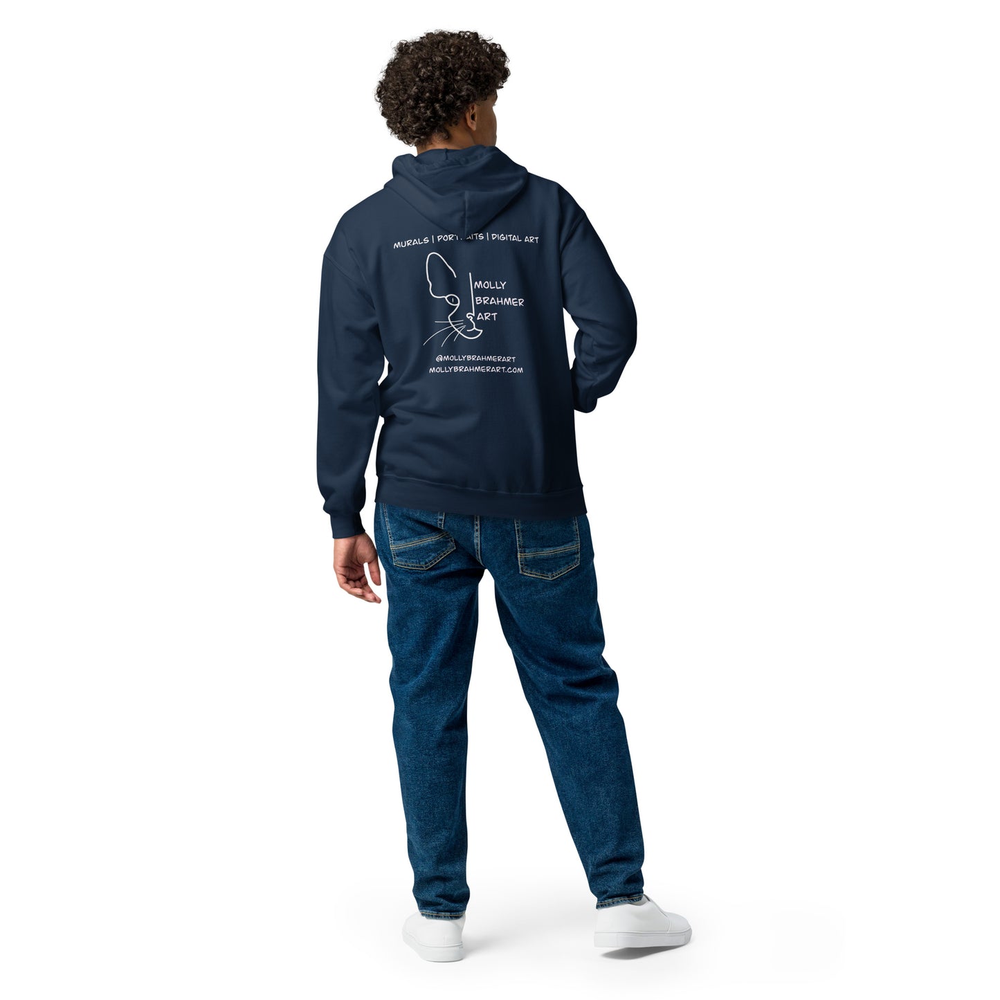 MBA Unisex heavy blend zip hoodie