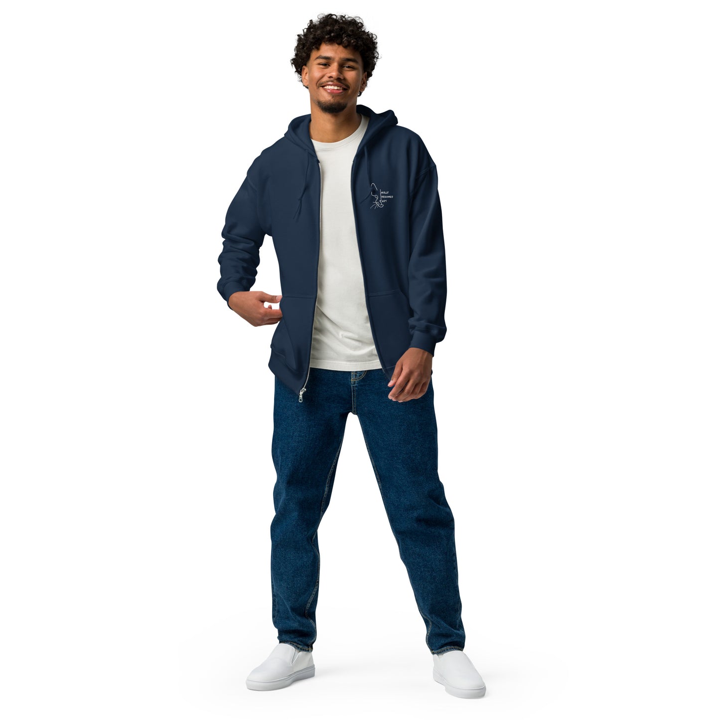 MBA Unisex heavy blend zip hoodie