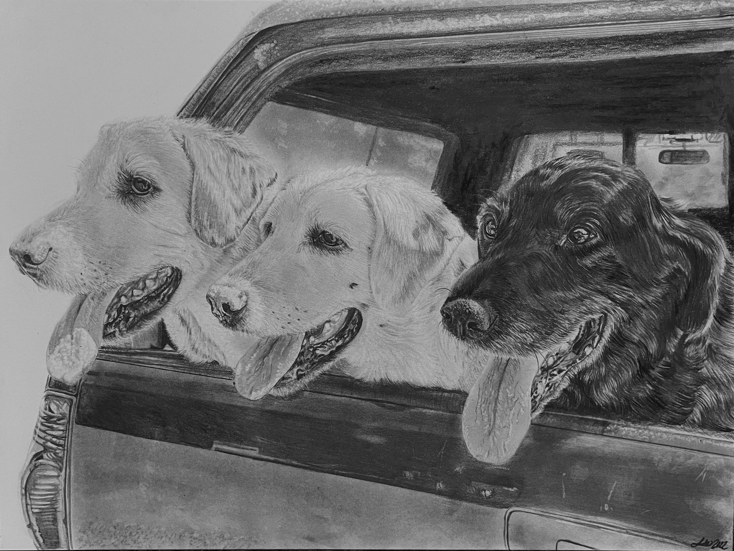 Custom 9x12" Portrait