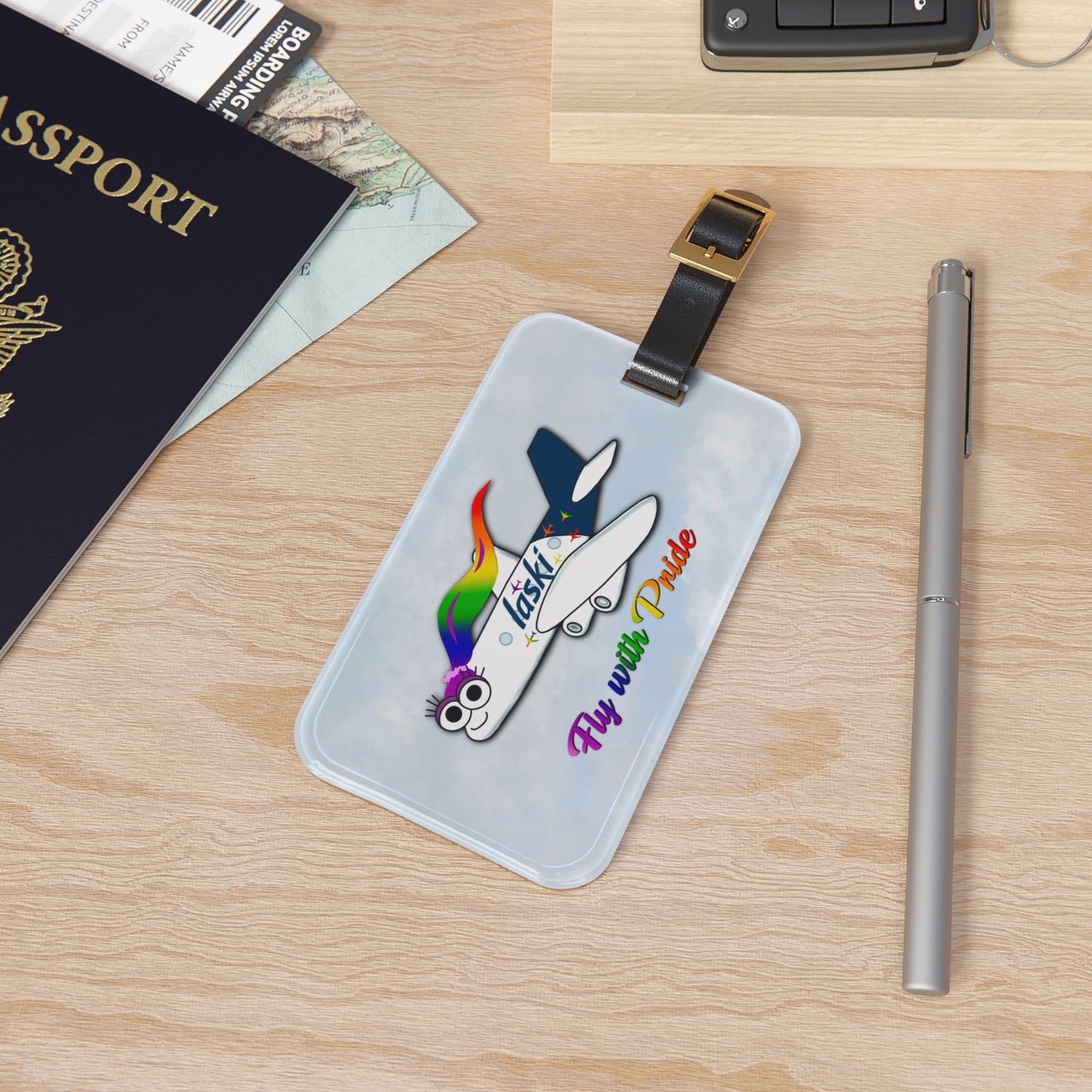 Pride Laski Luggage Tag