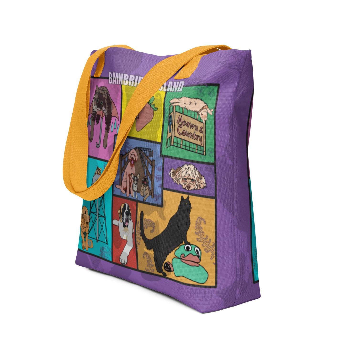 Island Paws and Places Tote