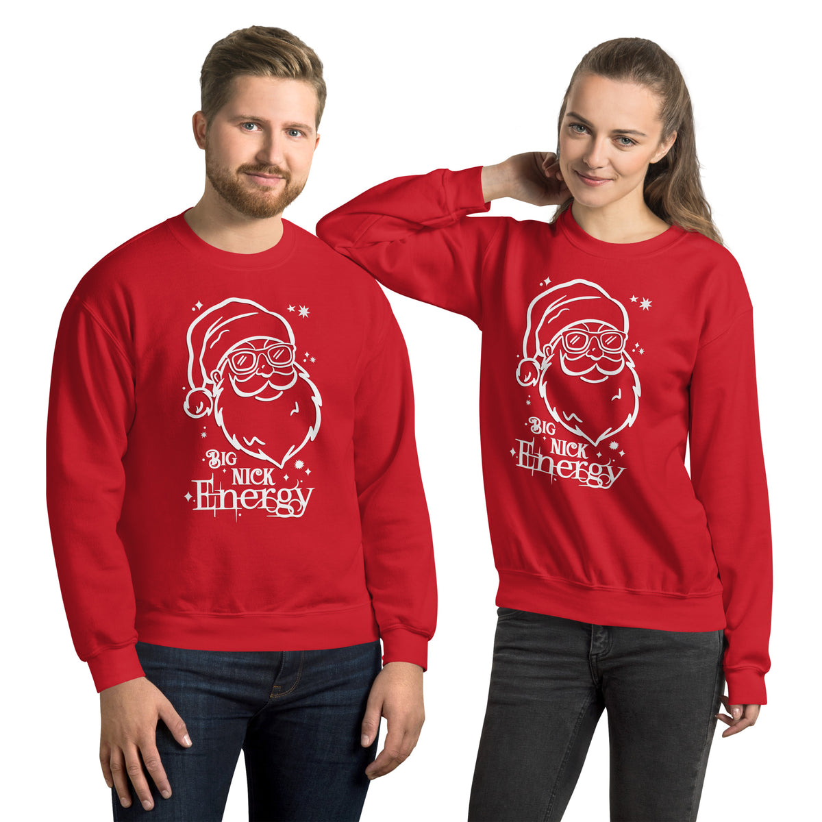 Big Nick Energy Unisex Sweatshirt – Molly Brahmer Art LLC