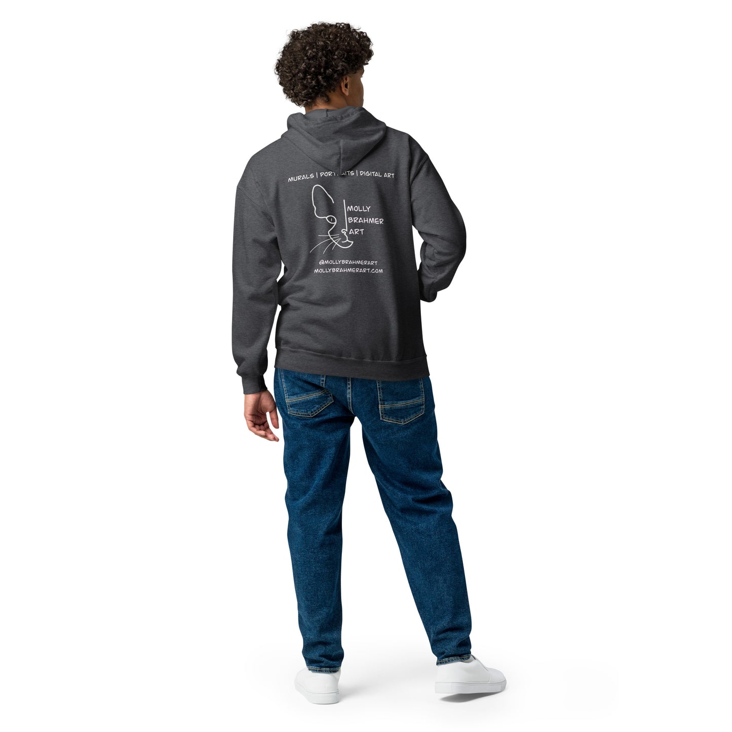 MBA Unisex heavy blend zip hoodie